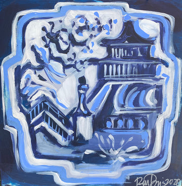 Blue Porcelain II - Print