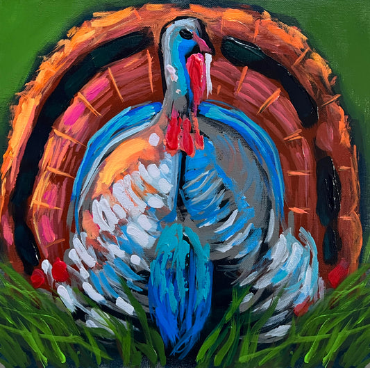 Tom Turkey - 8 x 8 Print