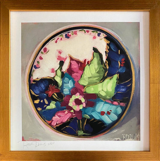 Framed Tobacco Leaf Print